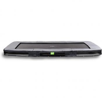 EXIT Exklusiv Premium Sports-Bodentrampolin 214x366 cm – Schwarzes Modell