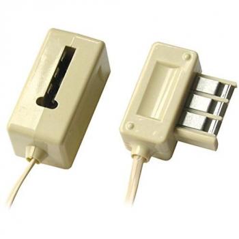 Rallonge RJ11 Gigogne 10 m (6 contacts, M/F)