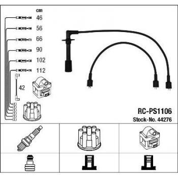 NGK 44276 Cables de encendido