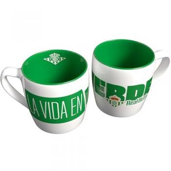 Taza Microondas y Lavavajillas Real Betis “Estrella Azul” 380 ml