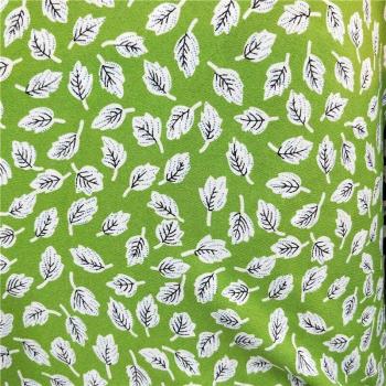 Leaf Design Chiffon Material