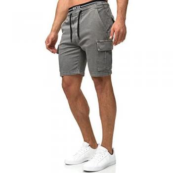 Rudi Elastische Jeansshorts