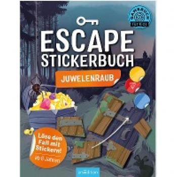 Escape-Stickerbuch Juwelenraub