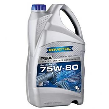 RAVENOL Huile de transmission semi-synthétique 75W80 pour PEUGEOT, TOYOTA, CITROËN 1222100-004-01-999