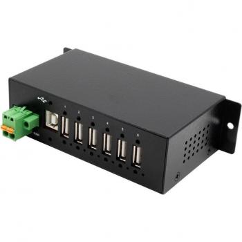 EXSYS USB 2.0 DIN Rail Hub