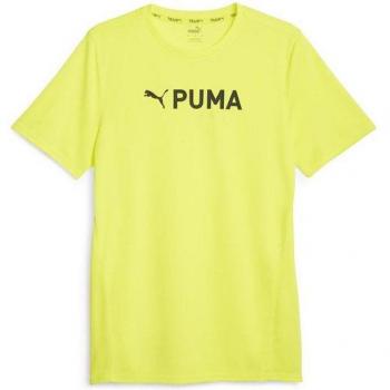 Puma Fit UltraBreath Short Sleeve Tee Yellow Burst Male S