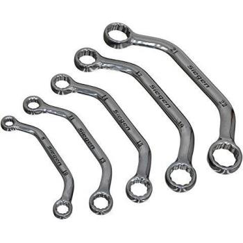 Sealey S0716 | Obstruction Spanner Set 5pc Metric