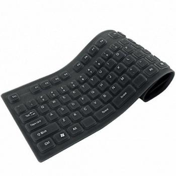 Tastiera flessibile in silicone usb/ps2