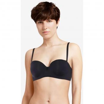Women's Black Essentiall Bandeau T-Shirt Bra