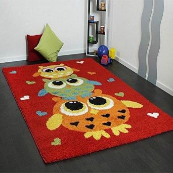 Prime Family Kids Teppich Rot 120x170 cm – Baby & Toddler