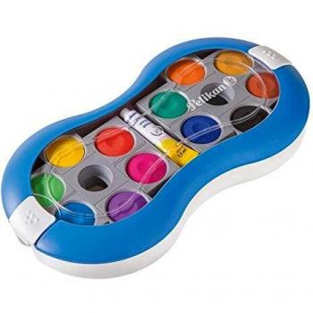 Tapa Espacial Pelikan: Caja de Pintura Azul 24 Variedades