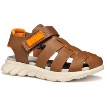 Geox Airadyum Light Brown/Orange Kids’ Sandals