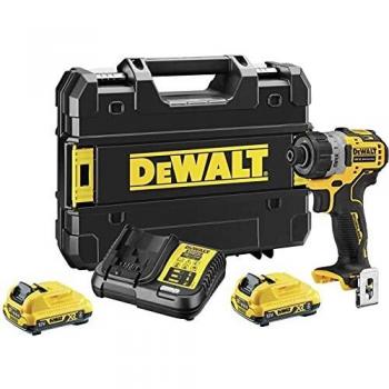 DEWALT DEWDCF601D2 DCF601D2 XR Brushless Sub-Compact Screwdriver 12V 2 x 2.0Ah Li-ion
