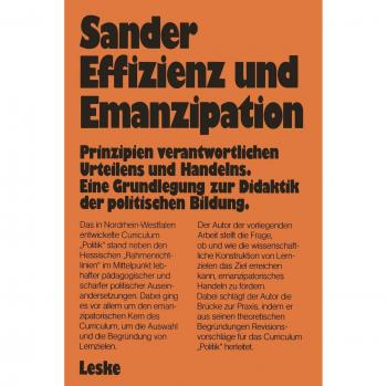 Effizienz und Emanzipation