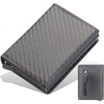 Billetera antirrobo delgada de aleación de aluminio