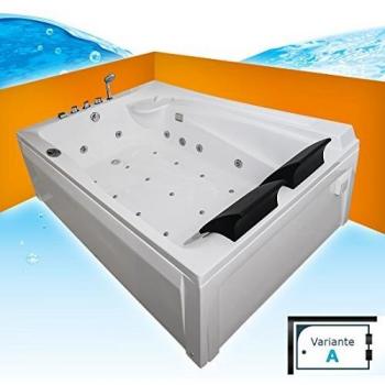 Whirlpool Eckpool-Wanne A612H-A – 135 × 180 cm, Selfclean-Funktion