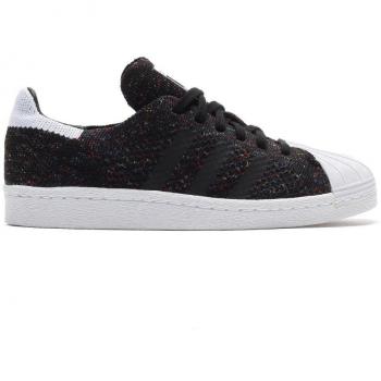 Uomo Superstar 80s Primeknit Adidas Nero