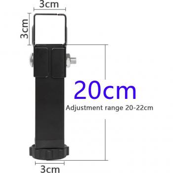 3x3 Adjustable Bed Leg Support with Silent Base