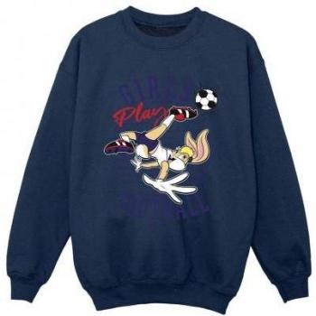 Looney Tunes Girls Lola Bunny Play Football Sweatshirt