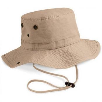 Beechfield Safari Hat Pebble One Size