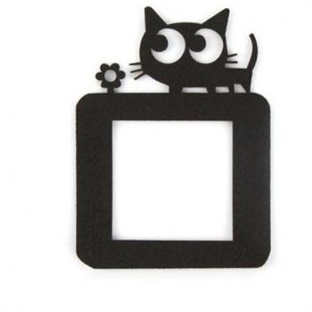 Felt Cartoon Switch Socket Stickers