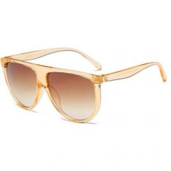 Lunettes de soleil œil de chat pour femmes avec revêtement miroir