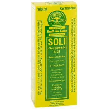 SOLIFORM Soli‑Chlorophyll‑Kapselöl S 21 – 100 ml
