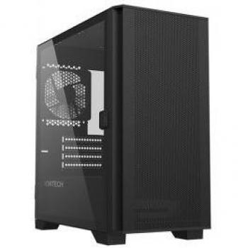 Caja Montech AIR 100 Lite Vidrio Templado Negro