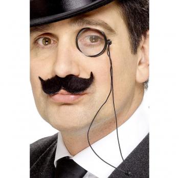 Monocolo in plastica per costume da pirata