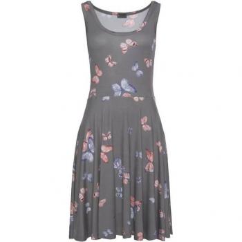 Sommerkleid LAURA SCOTT – „Leicht & Elegant“, kniefrei, tiefer Rundhals