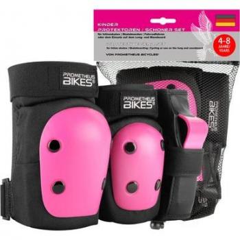 Set de protections 6 en 1 PROMETHEUS BICYCLES rose