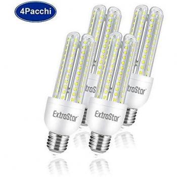 Paquete de 4 bombillas LED E27