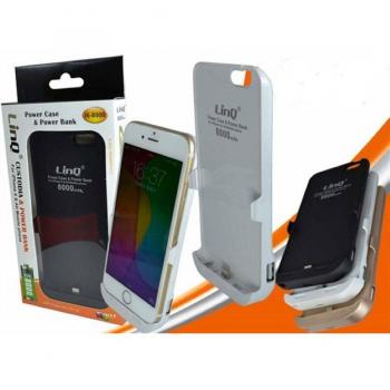 Batería de Respaldo 8000 mAh con Fundas Portátiles iPhone 6