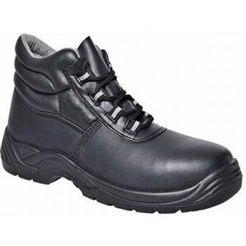 Portwest Compositelite S1P Metal Free Safety Boots Black Size 8
