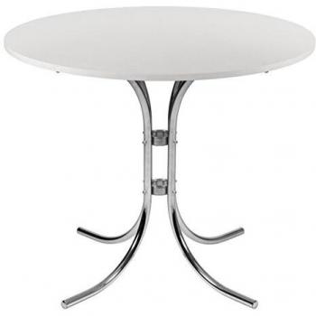 Bistro Round Table White