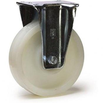 Roulette fixe 125 mm en polyamide renforcé