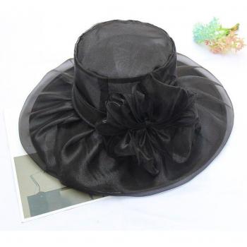 Chapeau de Fête Mariage Rose Rouge