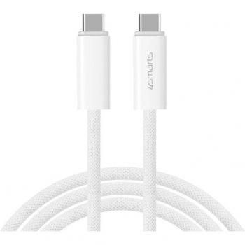 Smarts Premium USB-C Kabel 240W, 1.5m, Weiß