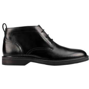 Botines casuales Aldwin Chukka de piel negra para hombre