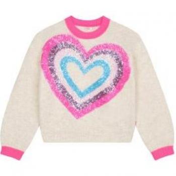 Billieblush Outlets 2024: Jersey de Punto Beige para Niñas