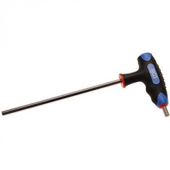 Clé à molette en T pour vis Torx 6 mm