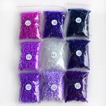 Cuentas para hacer diseños Hama, 9 colores, 9000 unidades