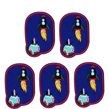 Parches de costura para codos y rodillas, 5 piezas