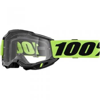 Occhiali da Motocross Accuri II Essential Nero Giallo