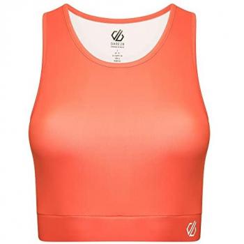 Top Deportivo de Media Compresión Dare2b Move Naranja S Mujer