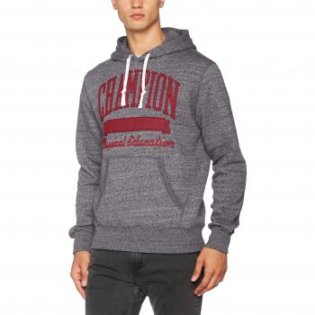 Champion Sudadera con Capucha Varsity, Gris (Dgrmm), X-Large
