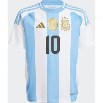 Adidas Argentinien 2024 Kinder Heimtrikot mit Messi 10