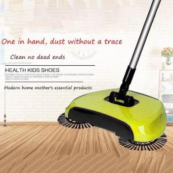 Stainless Steel Push Broom