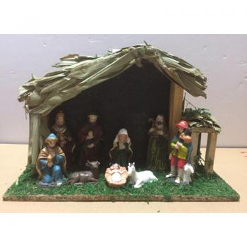 Evangelium von Christus Harz Dekoration für den Geburtstag