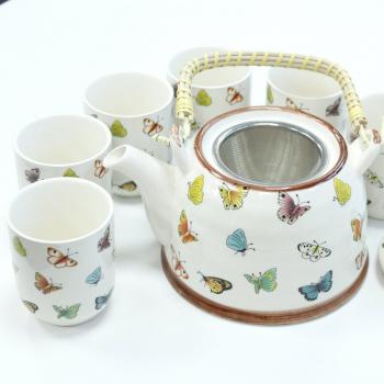 Butterfly Bliss Herbal Teapot Set